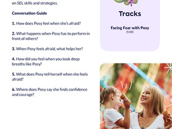 SEL - Facing Fear with Posy - Activity