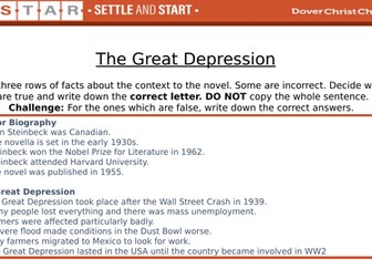 OMAM Great Depression