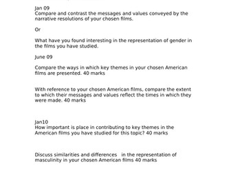 Film Questions