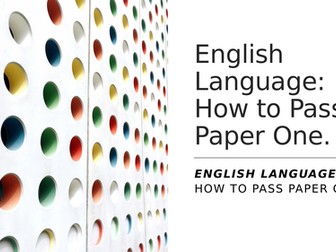 English Language: Paper One