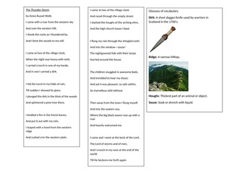 VIPERS poetry comprehension - weather