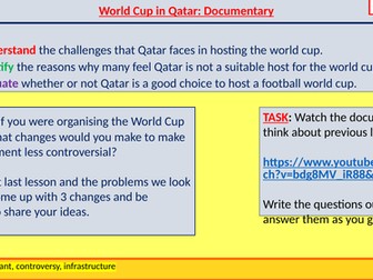 World Cup in Qatar - Gary Neville Doc