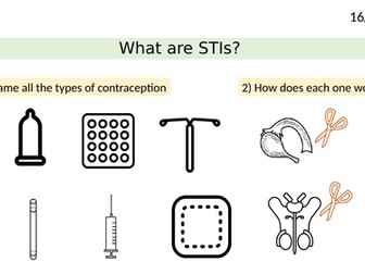 STI - sexually transmitted diseases KS3 and KS4