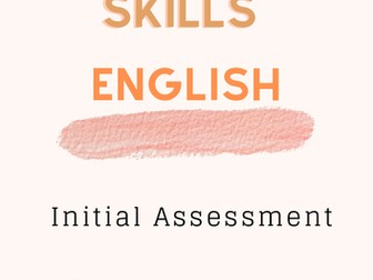 Functional Skills initial Assessment
