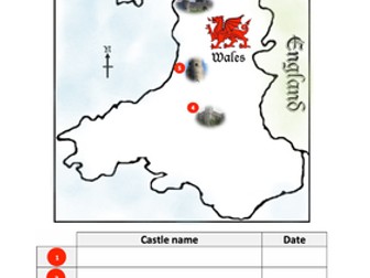 12th Century Edwardian Welsh castles