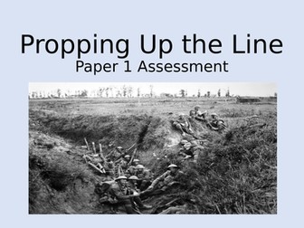 AQA GCSE English Propping up the Line