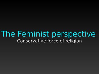 Feminism and Beliefs in Society