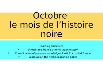 Histoire noire - Joséphine Baker