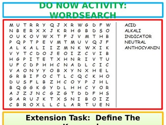 Acids and Alkalis - Red Cabbage Indicator Experiment Lesson