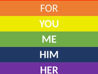 LGBTQ+ Inclusivity Poster (Editable)