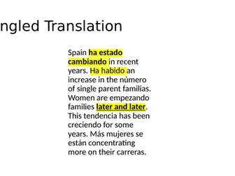 A level Tangled Translation Template