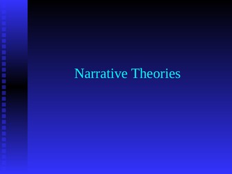 Narrative  theories