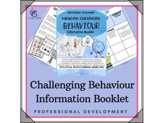 Managing Challenging Behaviour - Professional Training