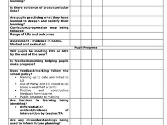 Book Scrutiny Template