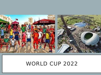 World Cup 2022 Literacy Activities