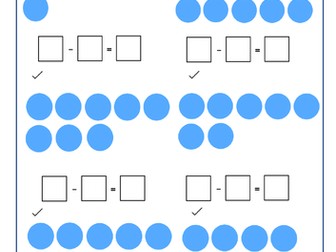 Subtraction by crossing out (Mathematics)