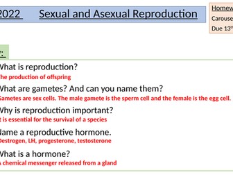 GCSE Reproduction and Inheritance Bundle