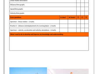 A Level PE - Linear Motion