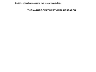 A guide to Educational research