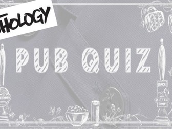 Power and conflict Pub Quiz