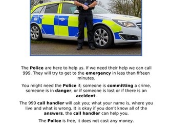 Police UK reading comprehension