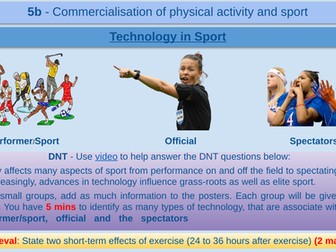 Technology in Sport - GCSE Physical Education - AQA