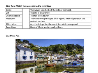 KS3 English Cover: Descriptive Writing