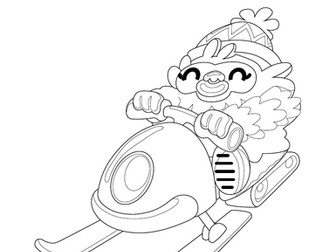 SEL - Moshi Holiday Coloring Activity Booklet - Activity