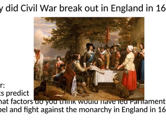 Why did the English Civil War start?