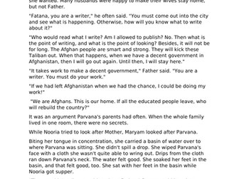 The Breadwinner by Deborah Ellis