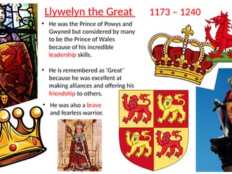 Welsh Crest, Welsh/Art cover  lesson