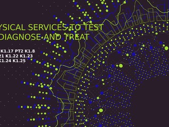 T level Health/healthcare Physical services to test, diagnose and treat