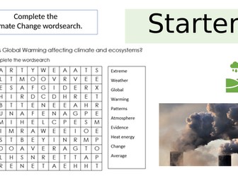 GCSE Climate Change