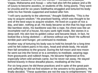 AQA RS GCSE: #L3 The Buddha's Ascetic Life