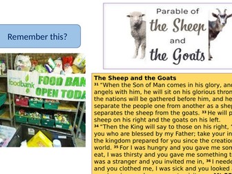 AQA RS GCSE: #L 15  The Church’s response to World poverty.