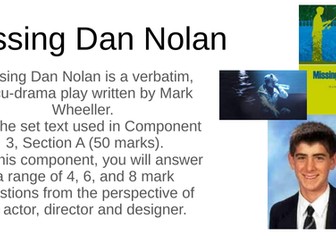 Missing Dan Nolan Exploration