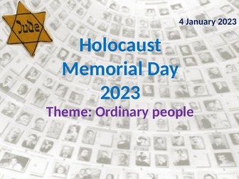 Holocaust Memorial Day Tutor time/Assembly 2023