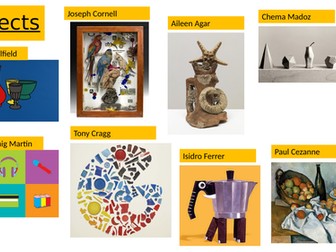 AQA Component 2 GCSE Art Craft and Design Topics Starting Points