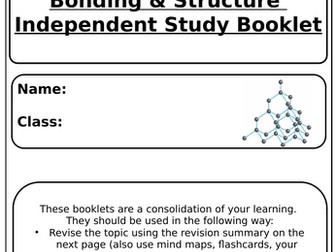 GCSE Chemistry Independent Study Booklet Bonding