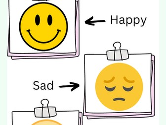 SEMH - Emotions visual aid