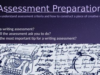 Descriptive Writing Assessment - Fantasy