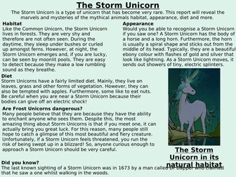 KS2 Non Chronological Report WAGOLL Example