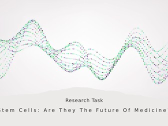 Stem Cell Research Task (OCR)
