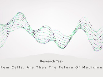 Stem Cell Research Task (OCR)