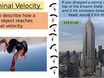 Terminal Velocity - AQA Trilogy