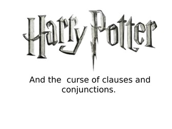Harry Potter Conjunction Lesson