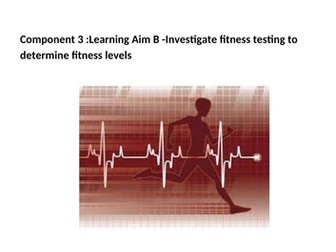 Component 3 LAB Fitness Testing Workbook ( Practical)