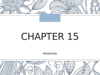 ICT 0417 CHAPTER 15