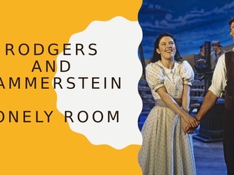 Lonely Room Lesson Powerpoint (AQA Musical Theatre)