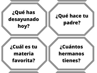 Preguntas conversación